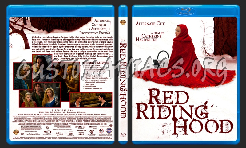 Red Riding Hood blu-ray cover