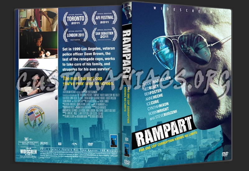 Rampart dvd cover