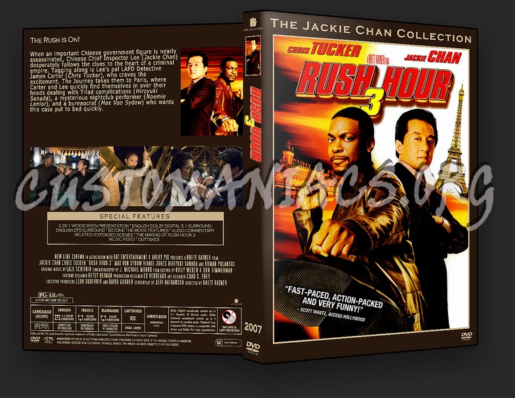 Rush Hour 3 dvd cover