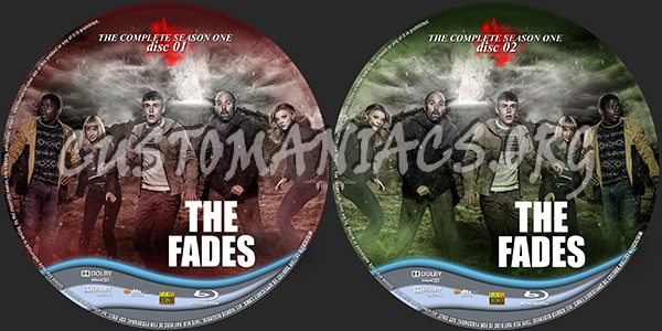 The Fades Season One dvd label