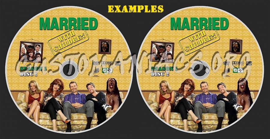 Married With Children Complete Collection dvd label