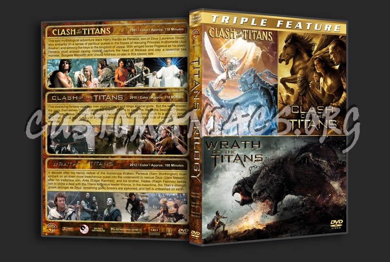 Titans Trilogy dvd cover