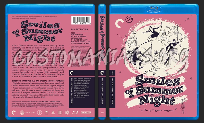 237 - Smiles Of A Summer Night blu-ray cover