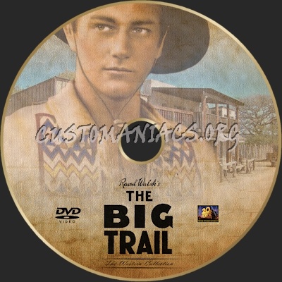 The Big Trail dvd label