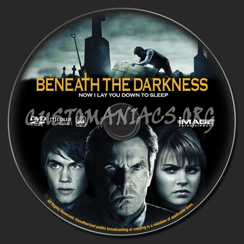 Beneath The Darkness dvd label