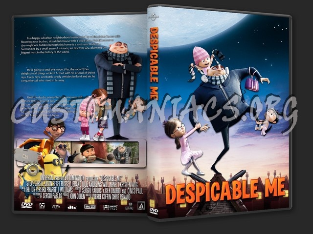 Despicable Me dvd cover