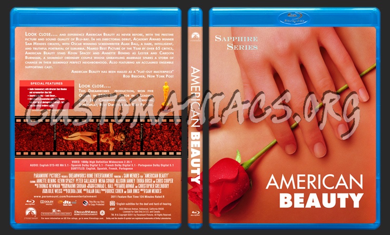 American Beauty blu-ray cover