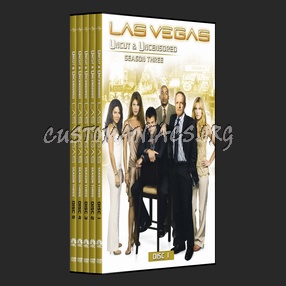 Las Vegas Season 3 dvd cover - DVD Covers & Labels by Customaniacs