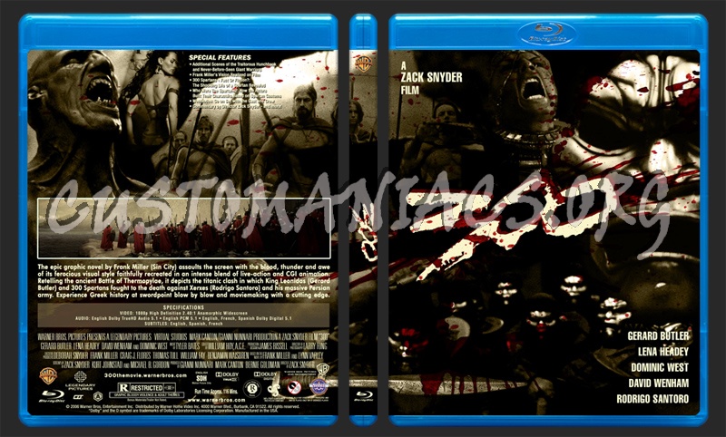 300 blu-ray cover