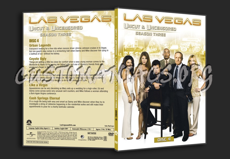 Las Vegas Season 3 dvd cover