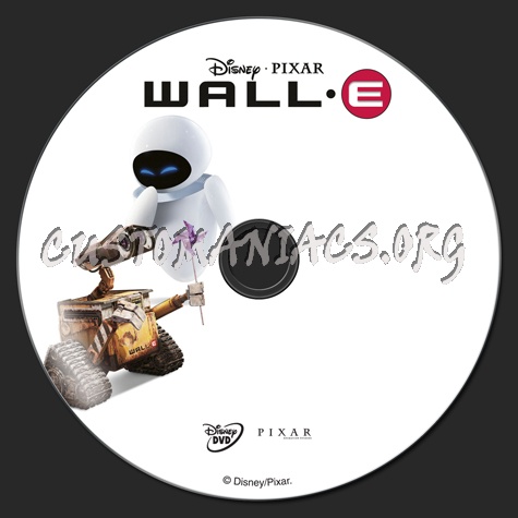 Wall E dvd label