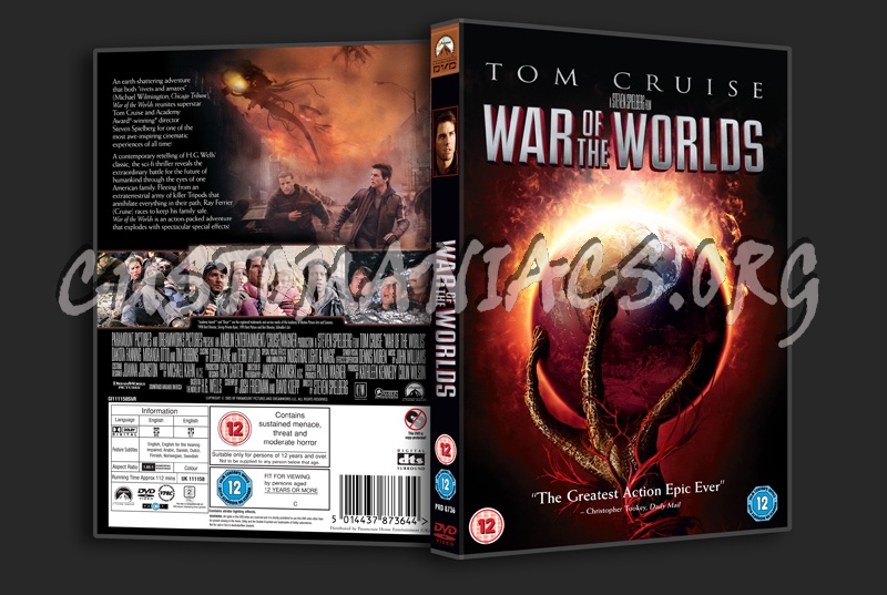 War of the Worlds dvd cover