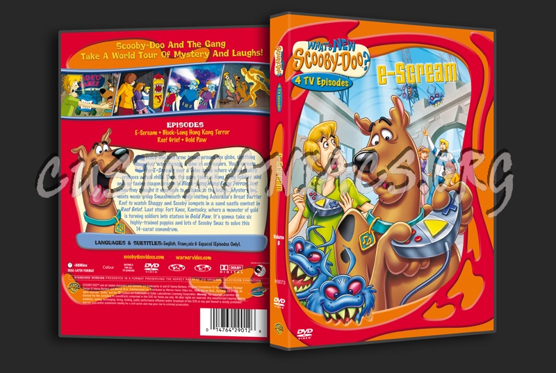 What's New Scooby-Doo E-Scream Volume 8 dvd cover