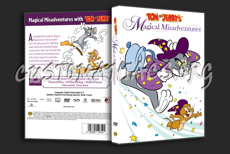 Tom & Jerry's Magical Misadventures dvd cover