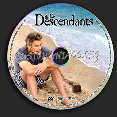 The Descendants dvd label