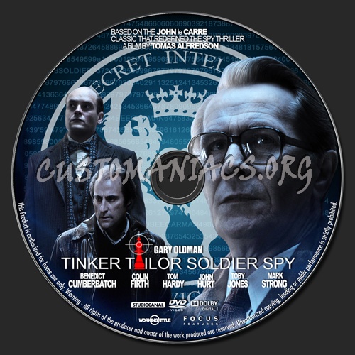 Tinker Tailor Soldier Spy dvd label