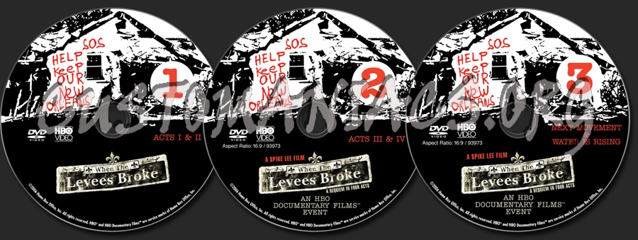 When the Leeves Broke dvd label