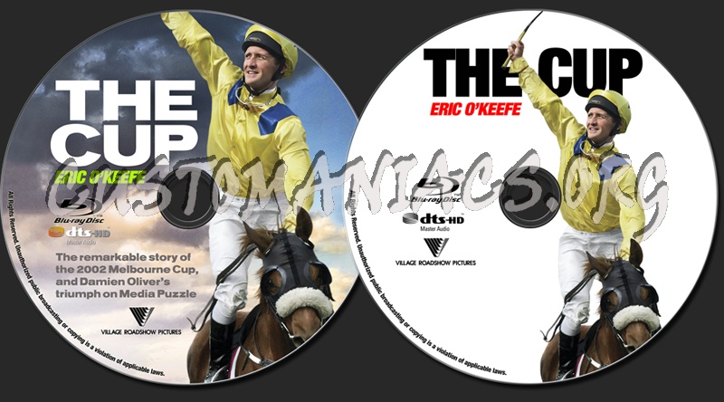 The Cup blu-ray label