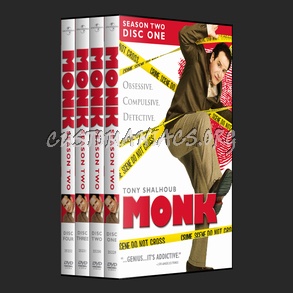 Monk Season 2 dvd cover