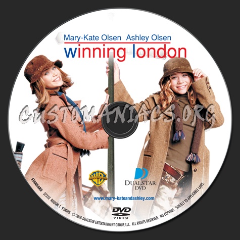 Winning London dvd label