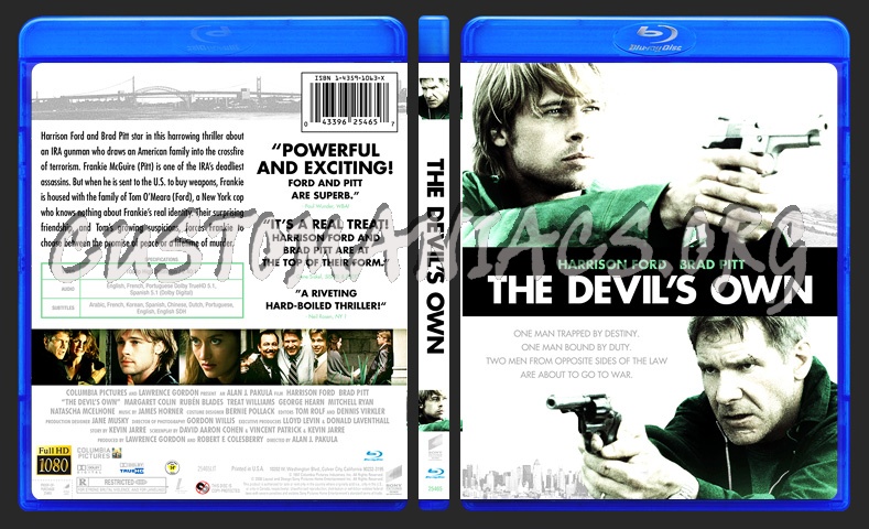 The Devil's Own blu-ray cover