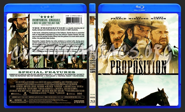 The Proposition blu-ray cover