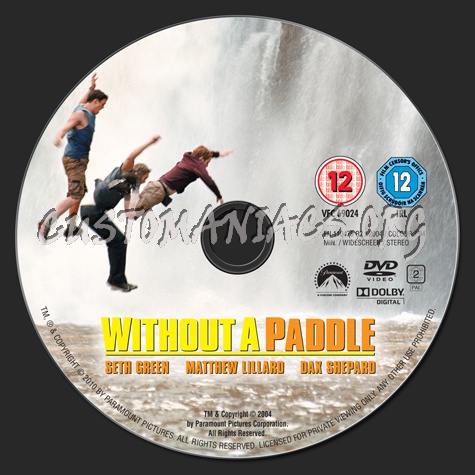 Without a Paddle dvd label