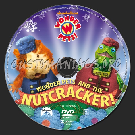 Wonder Pets! and the Nutcracker! dvd label