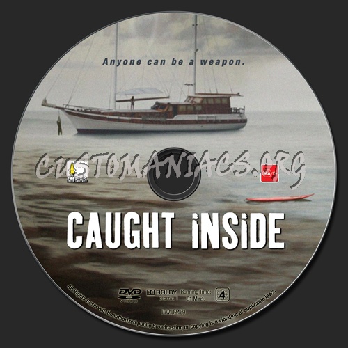 Caught Inside dvd label