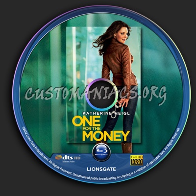 One For The Money blu-ray label