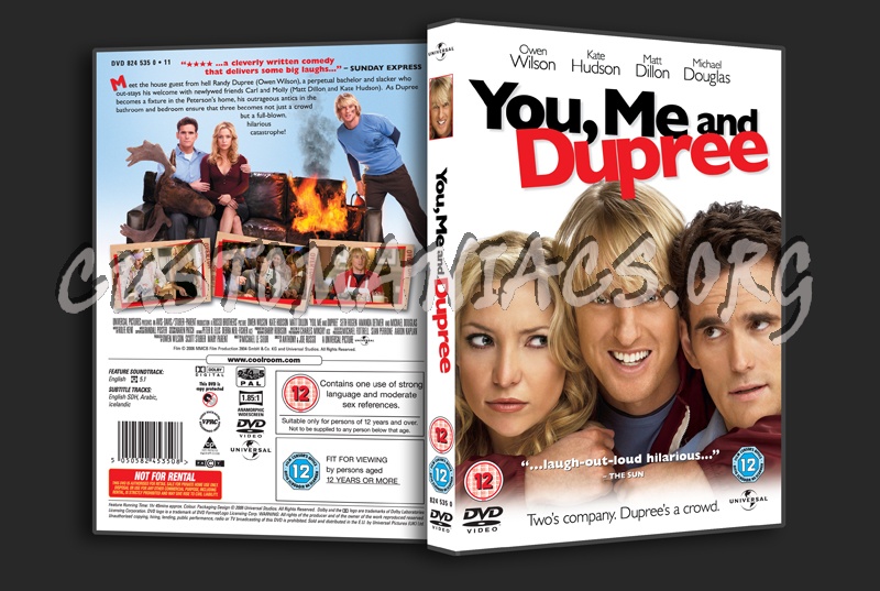 You Me And Dupree Dvd Cover Dvd Covers And Labels By Customaniacs Id 161538 Free Download