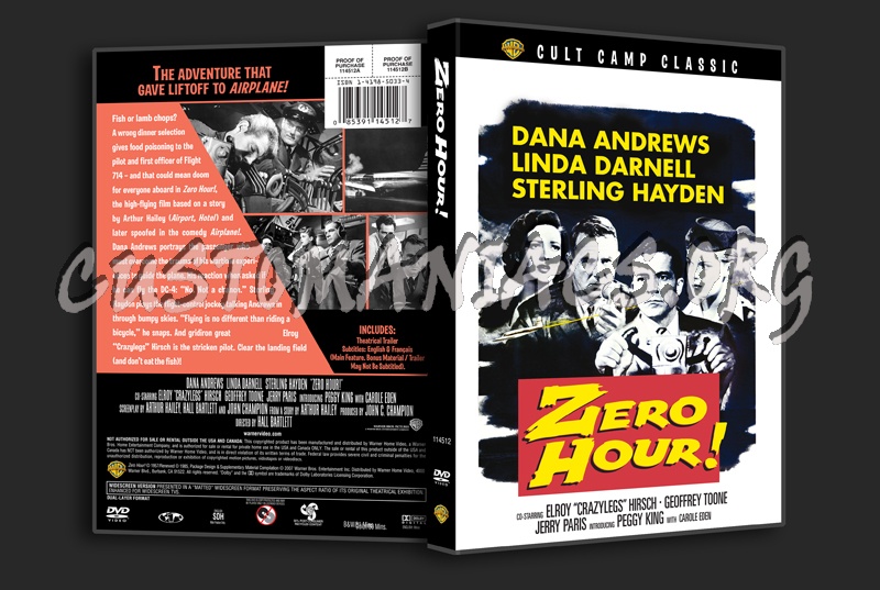 Zero Hour! dvd cover