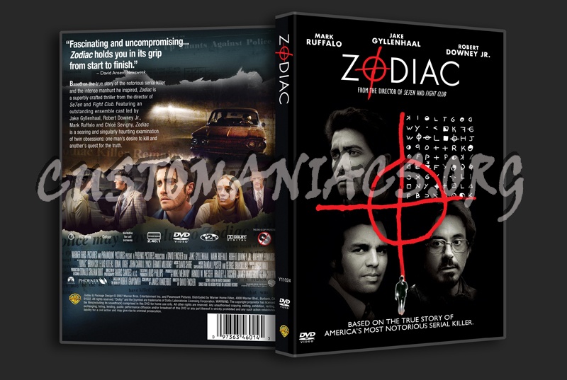 Zodiac dvd cover