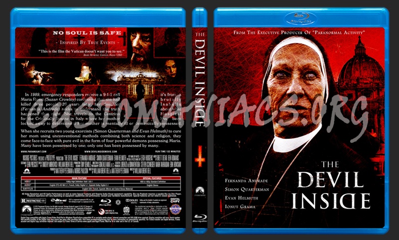 The Devil Inside blu-ray cover