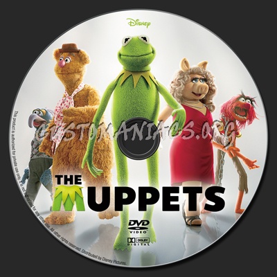 The Muppets dvd label