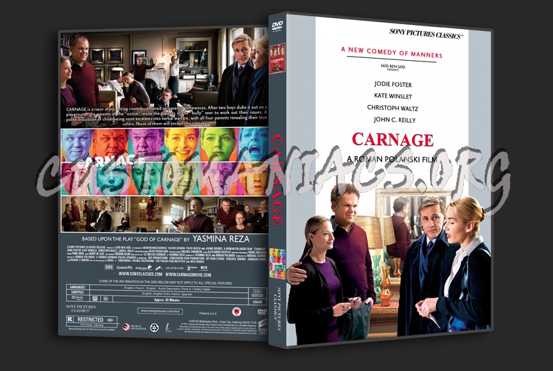 Carnage dvd cover