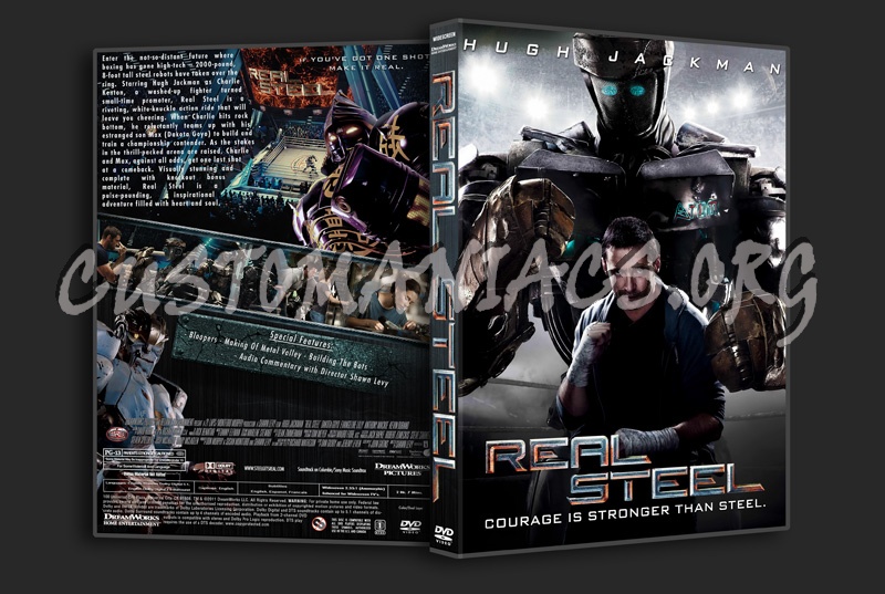 Real Steel dvd cover