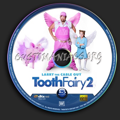 Tooth Fairy 2 blu-ray label