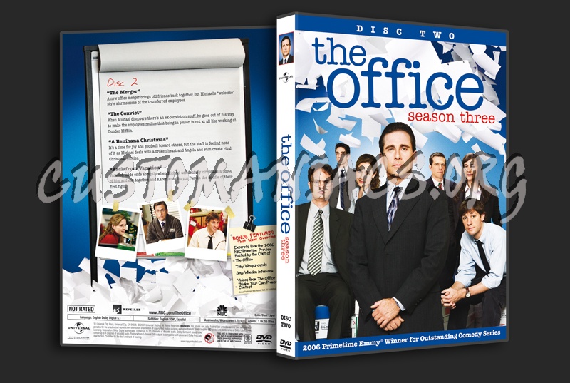 The Office Season 3 dvd cover