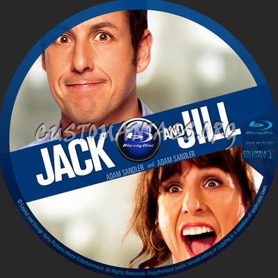 Jack and Jill blu-ray label