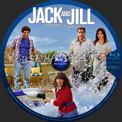 Jack and Jill blu-ray label