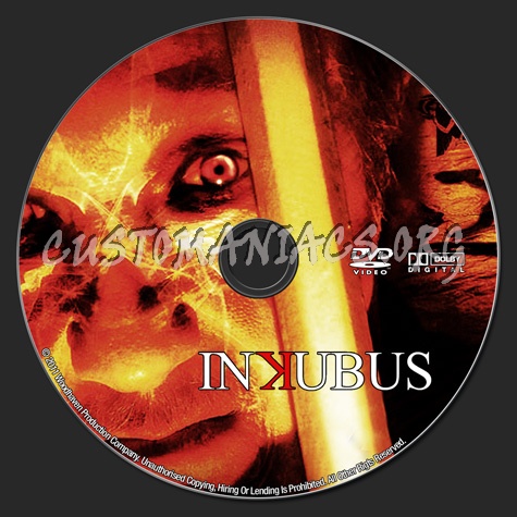 Inkubus dvd label