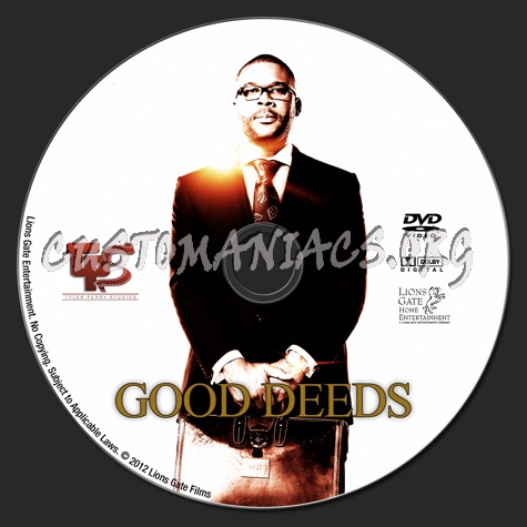 Good Deeds dvd label