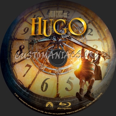 Hugo blu-ray label