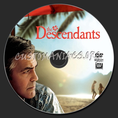 The Descendants dvd label