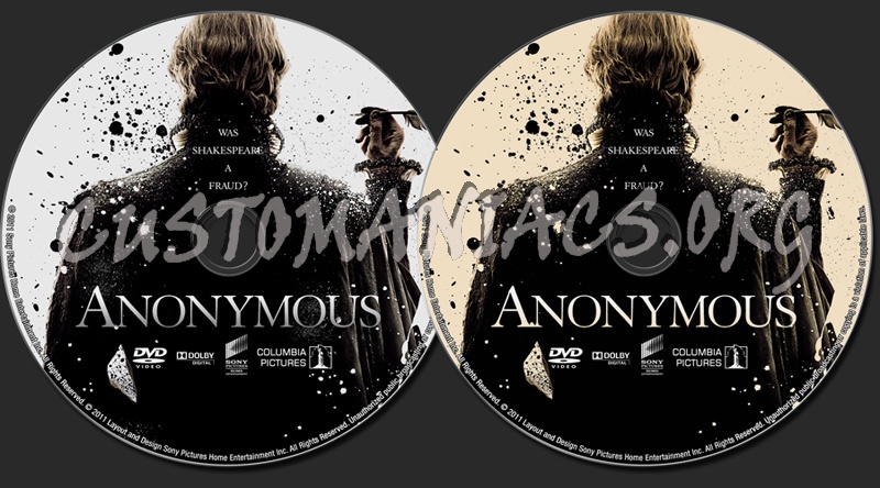 Anonymous dvd label - DVD Covers & Labels by Customaniacs, id: 161892 ...