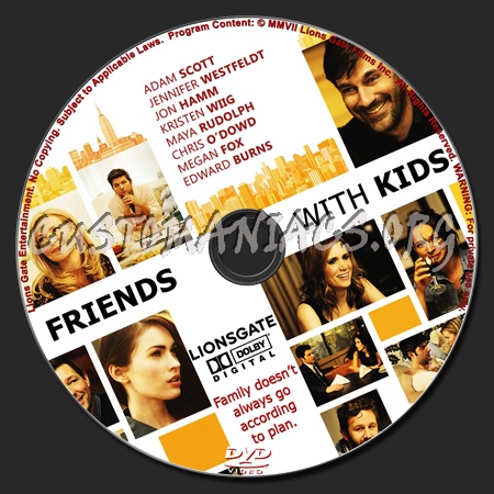 Friends With Kids dvd label