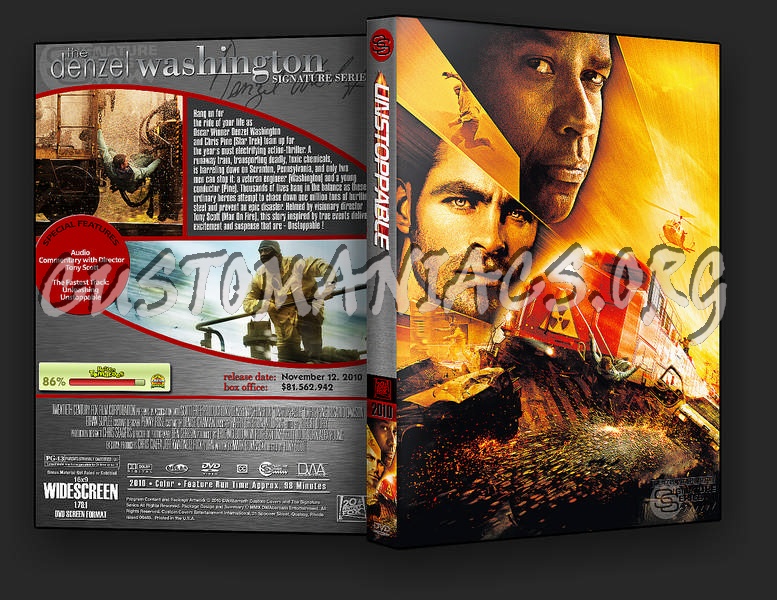 Unstoppable dvd cover