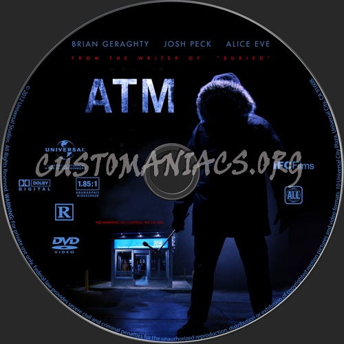 Atm dvd label