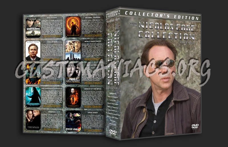 Nicolas Cage Collection - Vol. 2 dvd cover